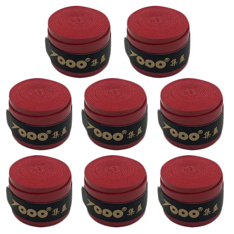 8 Pcs Overgrips Tennis padel Grip Tape Sweatbands Over Grip Badminton Sweat Band Wrap For Racket Handle Tennis Accessories
