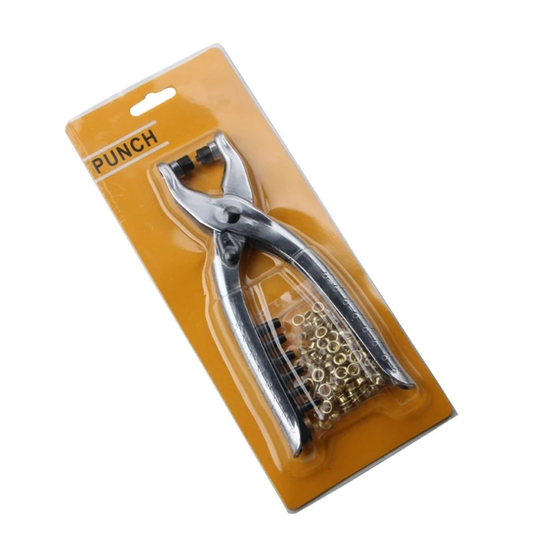 Grommet Eyelet Pliers Craft Fastener Grommet Tool Kit for Fastening Replace Snap Tool for 2mm,2.5mm,3mm,3.5mm,4mm,4.5mm M4YD