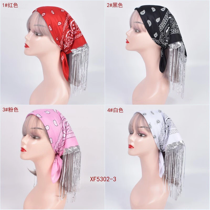 2023 New Vintage Paisley Tassel Scarf Fashion Ladies Wedding Party Scarf