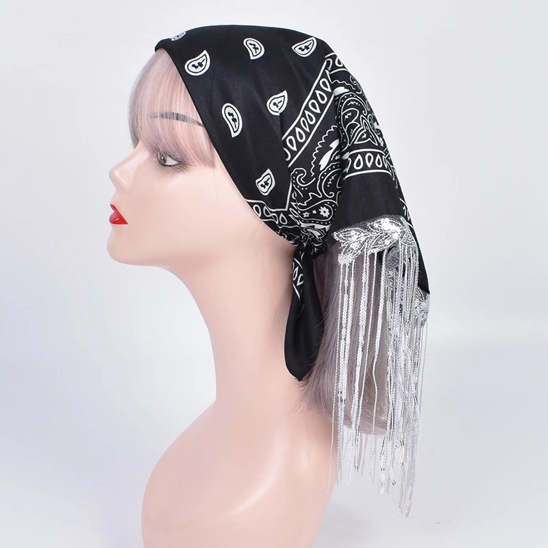 2023 New Vintage Paisley Tassel Scarf Fashion Ladies Wedding Party Scarf