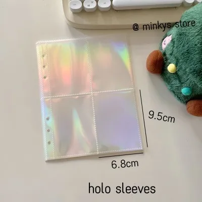 MINKYS Retro Rhombus A5 Kpop Photocard Binder Photo Cards Collect Book Storage Album Hardcover Notebook Korea Stationery