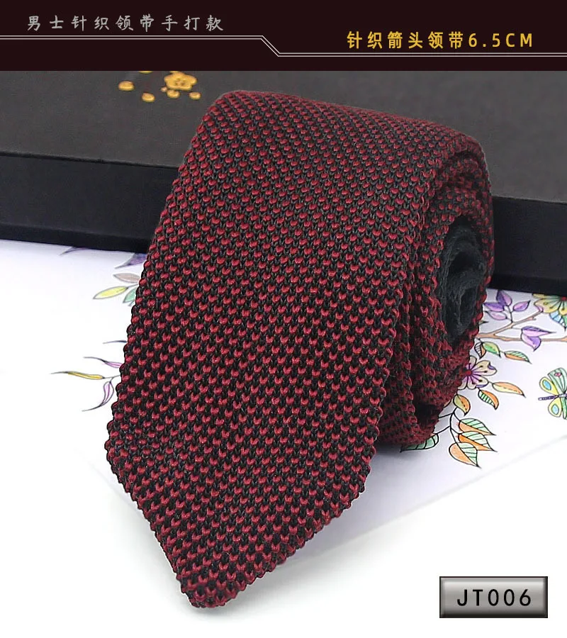 New Knit Ties Casual Skinny Necktie For Party Boys Girls Knitted Striped Neck Tie Wedding Necktie For Groom Neck Wear For Men
