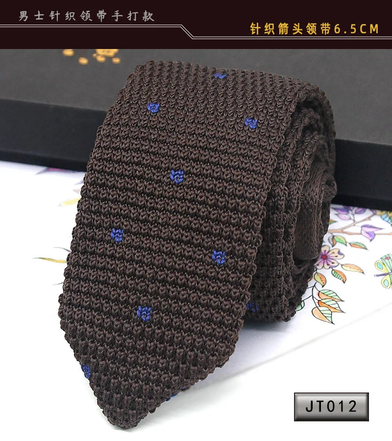 New Knit Ties Casual Skinny Necktie For Party Boys Girls Knitted Striped Neck Tie Wedding Necktie For Groom Neck Wear For Men