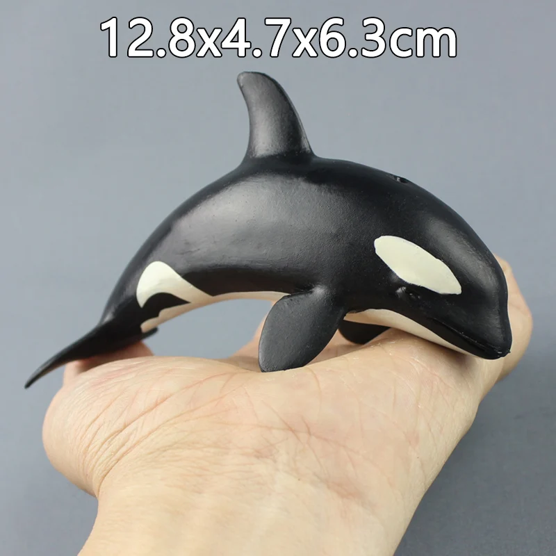 Simulation Marine Sea Life Lobster Crab Figurines Shark Action Figures Ocean Animals Model Dolphin Educational Toys for Children