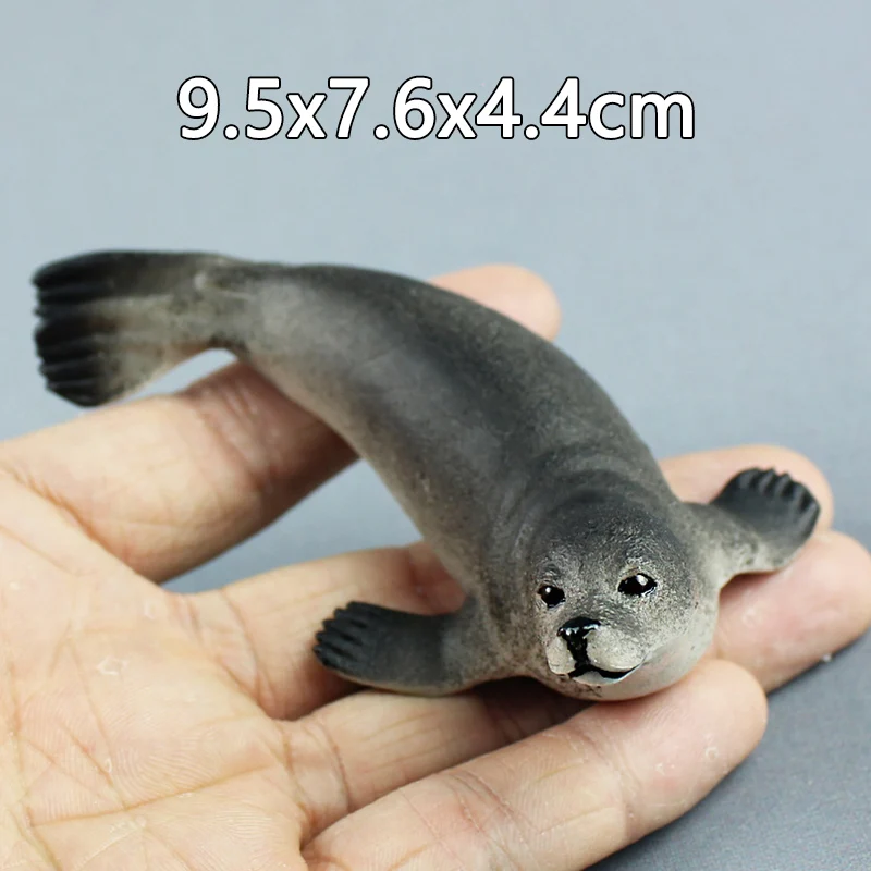 Simulation Marine Sea Life Lobster Crab Figurines Shark Action Figures Ocean Animals Model Dolphin Educational Toys for Children