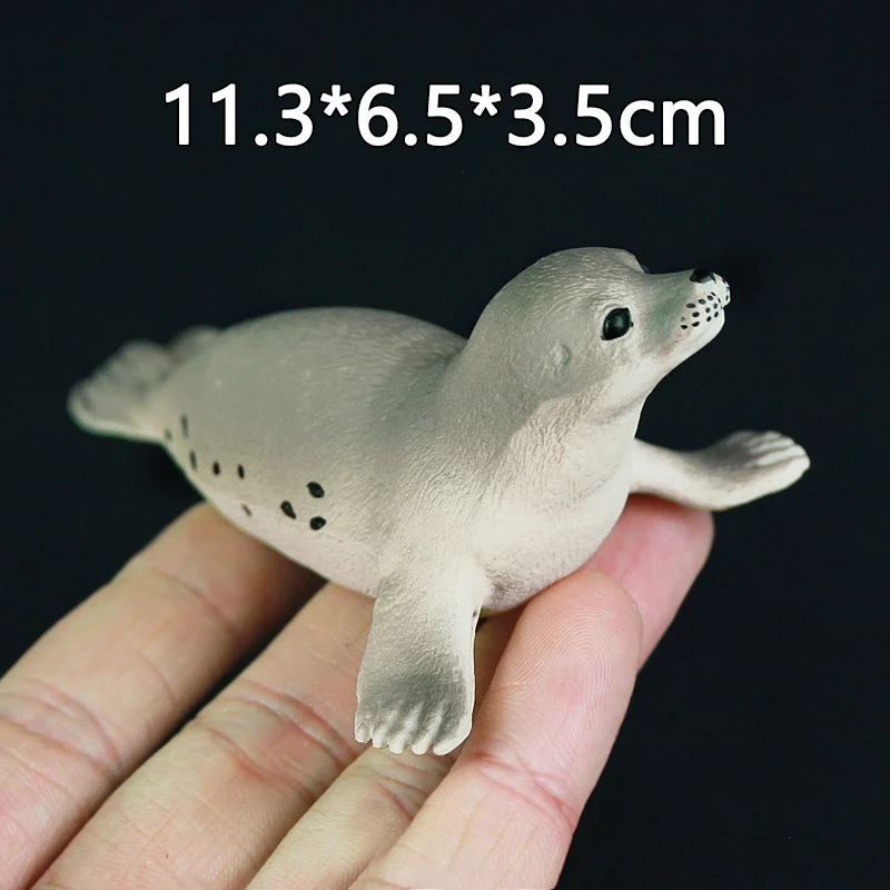 Simulation Marine Sea Life Lobster Crab Figurines Shark Action Figures Ocean Animals Model Dolphin Educational Toys for Children