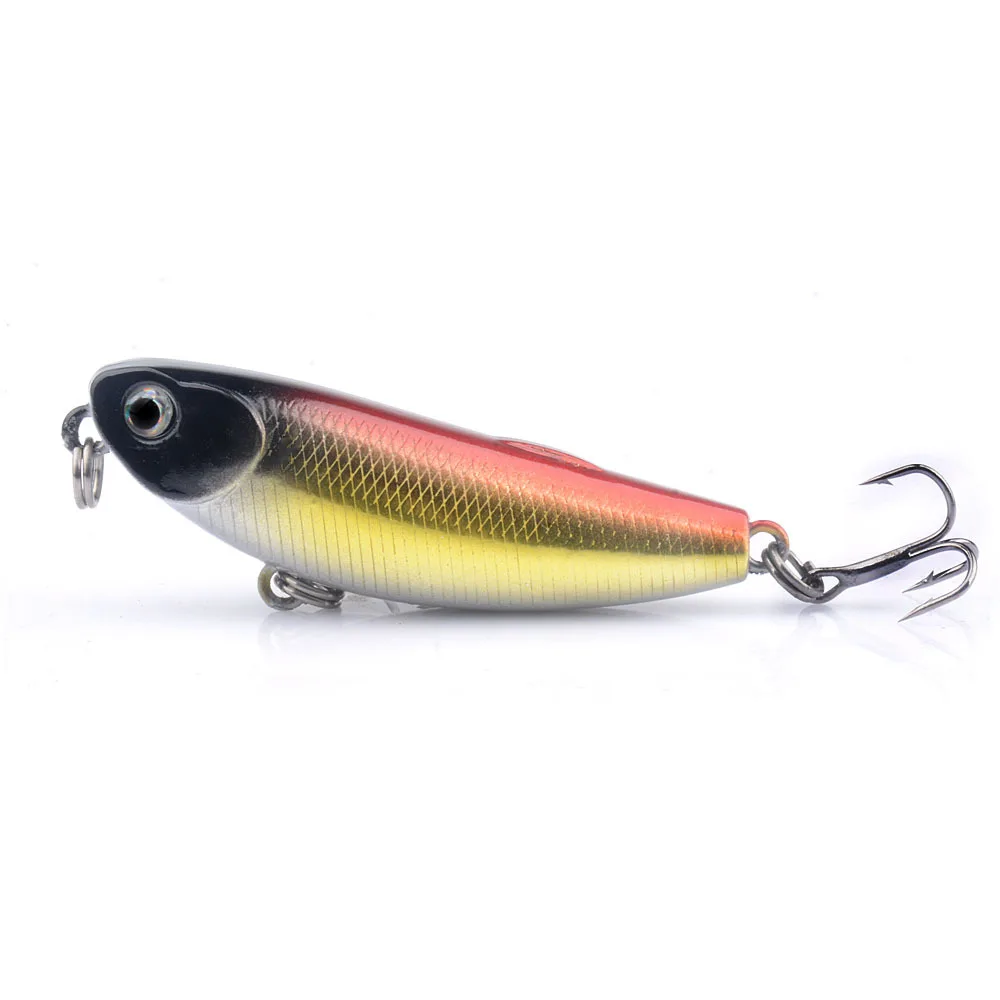 1Pcs Floating Pencil Fishing Lure 5.7cm 4.8g Top Water Dogs Hard Lures Baits Wobblers Artificial Hard Bait Pesca Fishing Tackle