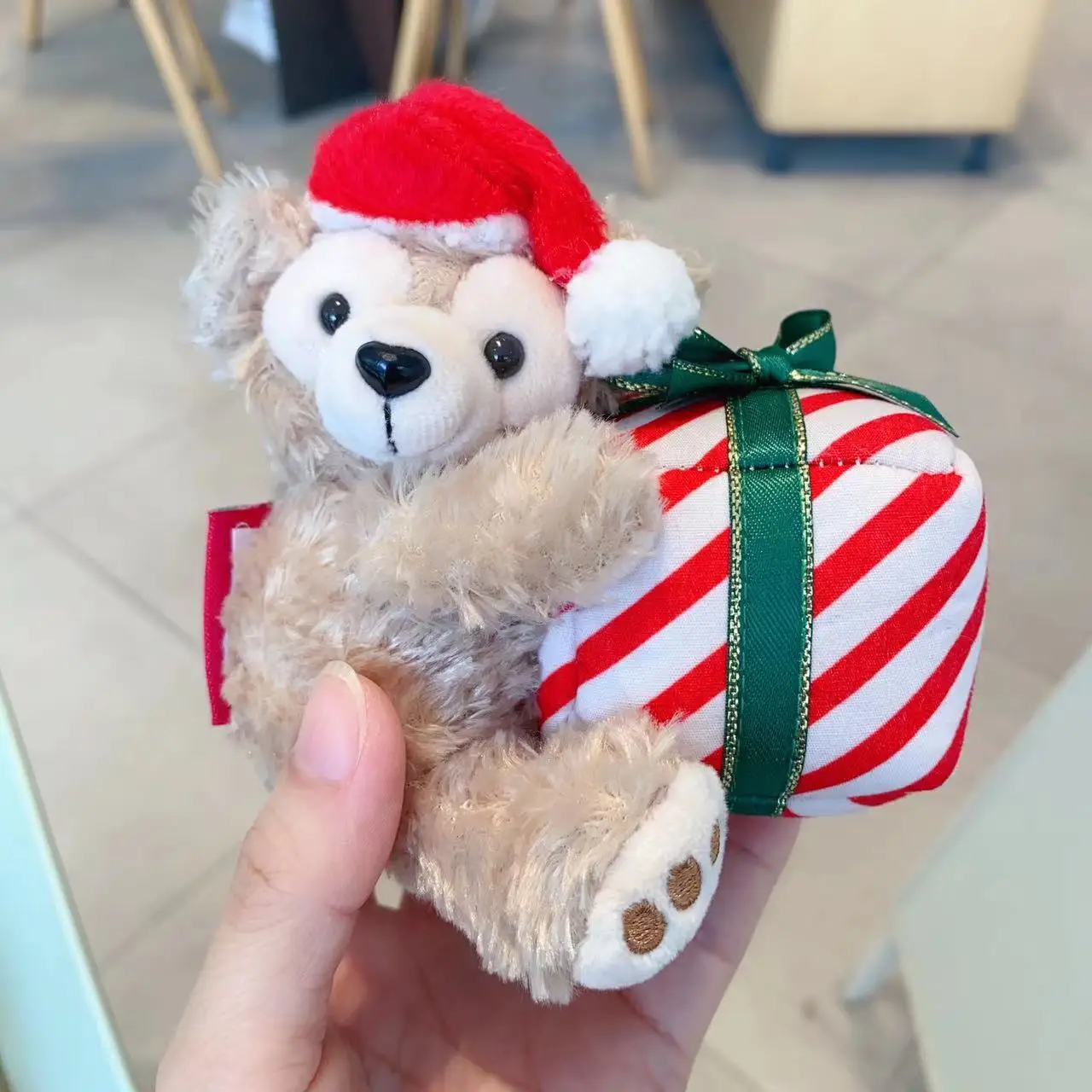 Disney Stellalou Duff Anime Figure Plush Keychain and Bag Pandent Stuffed Animals Rabbit and Bear Peluche Bag Decorations