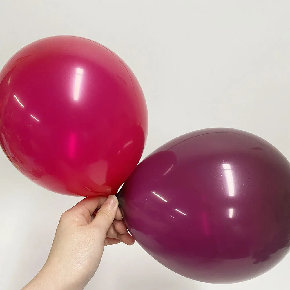 Burgundy Wine Red Balloons Garland Kit Red Gold Balloon Arch Christmas Balloons Garland Christmas Decor Valentine's Day Decor