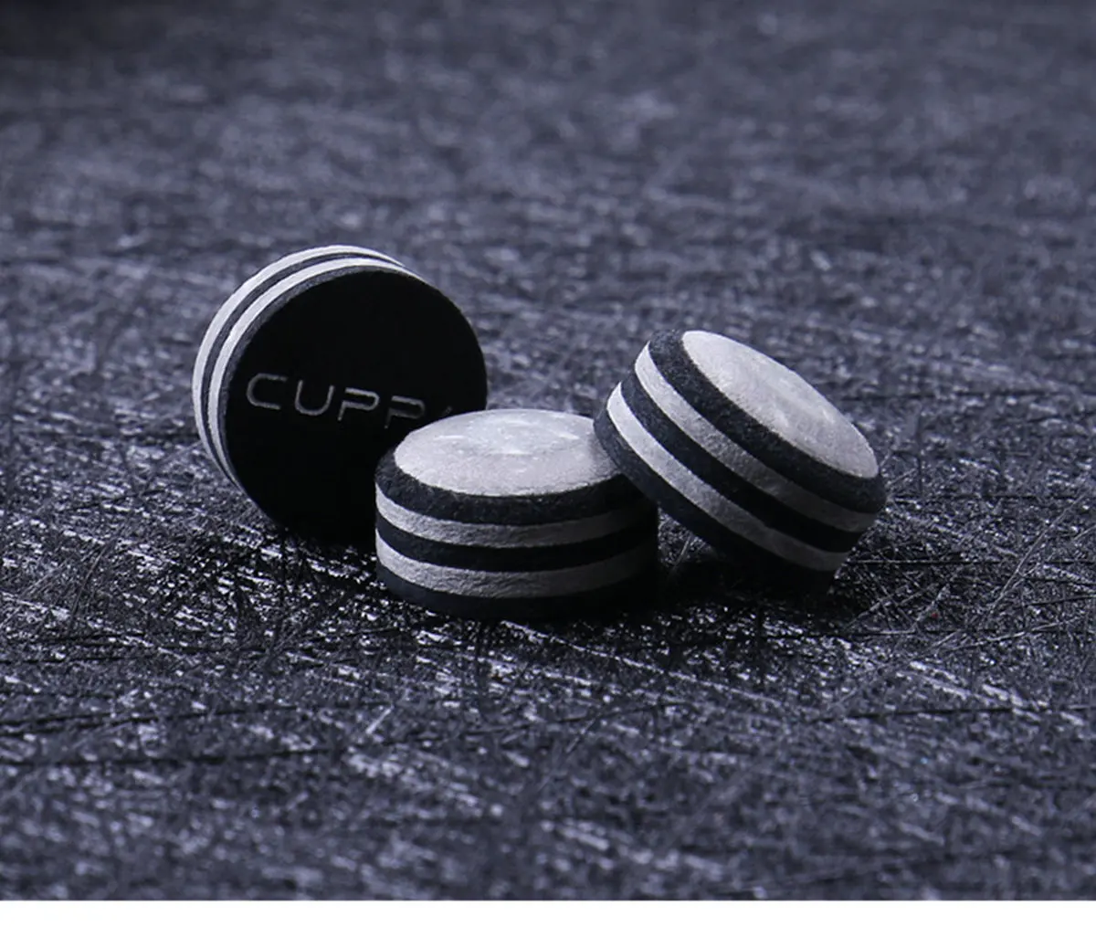 Cuppa Multi-Layer Leather Billiards Cue Tip Size 10/12/13mm