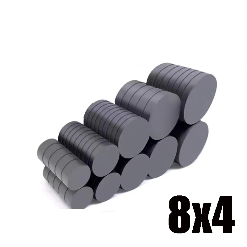 10x3 10x4 10x5 15X3 15X4 15X5mm Black Small Round Magnet Fridge Ferrite Magnet  Round Speaker Magnet Permanent Magnet