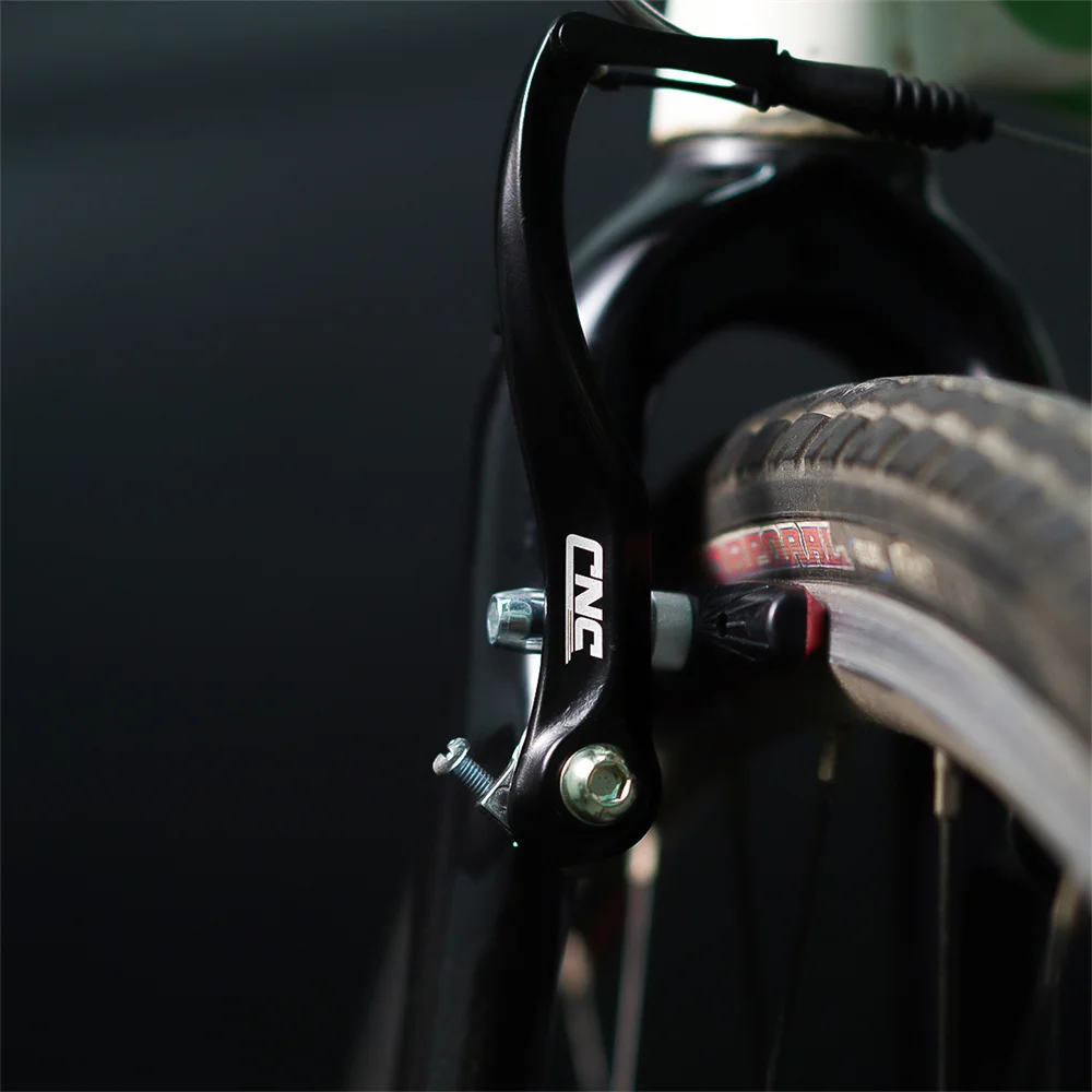 CNCLOL Bike V-Brake Pads 55mm / 70mm, Fit Mtb,Folding,BMX Bicycle Rubber Brake Shoes 2 Pairs, Fit Shimano/SRAM V Brake