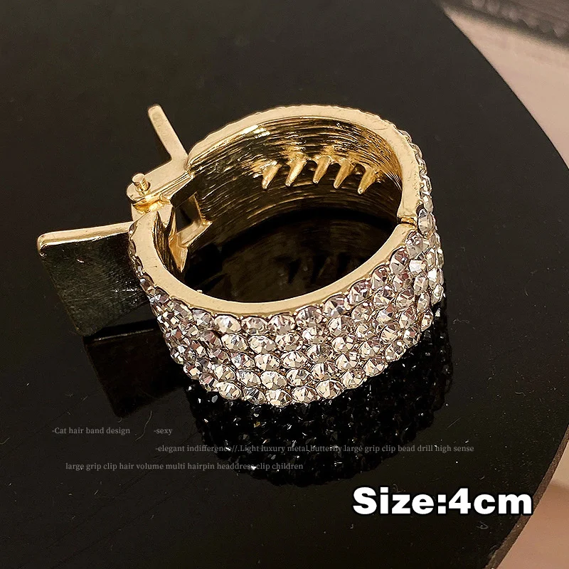 Korean Pearl Crystal Hair Claws Clips Women Geometric Hair Claw Girls Clamps Hair Crab Headband Hairpin Fashion Hair Accessories