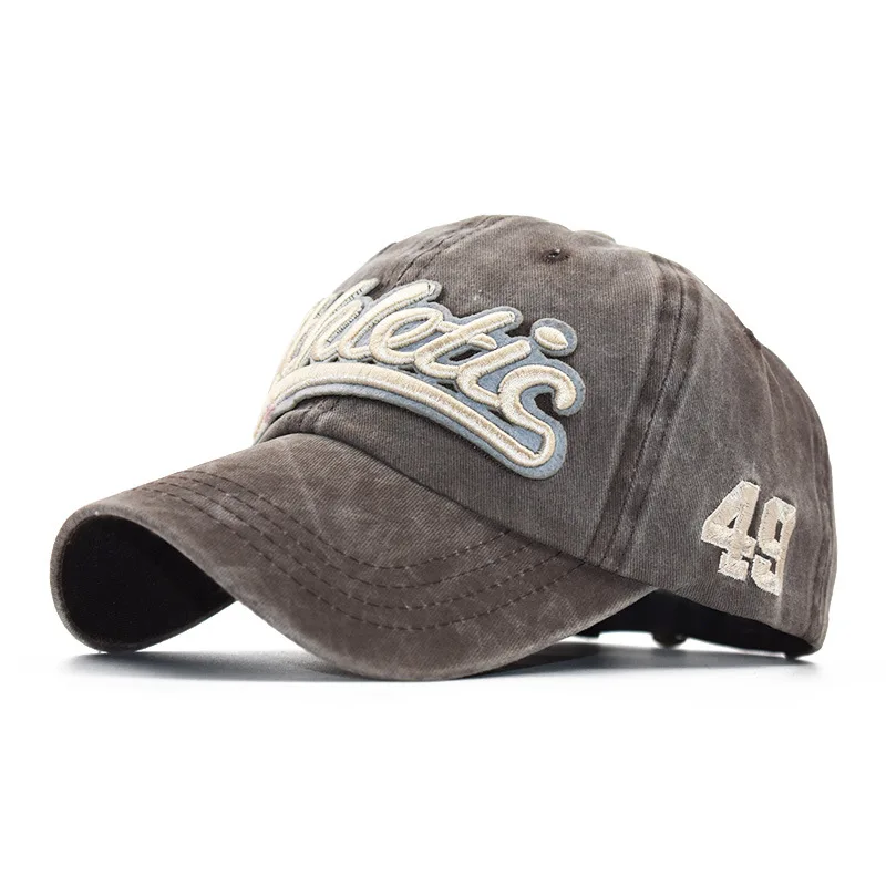CNTANG Men's Baseball Cap Summer Fashion Cotton Letter Embroidery Hip Hop Hat Snapback Casual Outdoor Men Sports Caps Adjustable