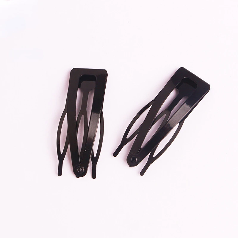 5pcs/lot Black Metal Updo Hair Pins Hair Organizer Hairpin Click Clacks Snap Hair Clips Headwear for Women Fashion Styling Tools