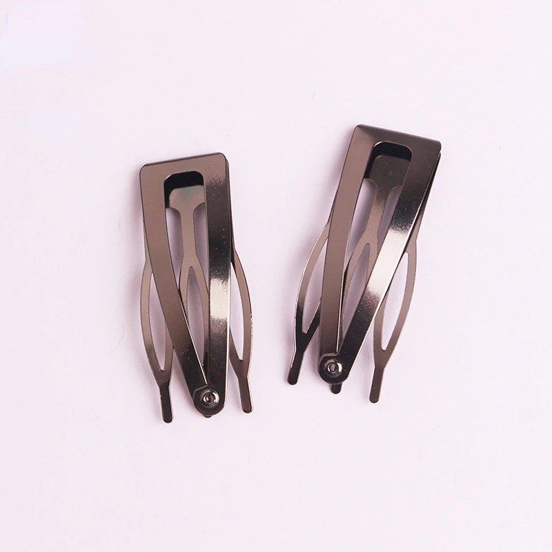 5pcs/lot Black Metal Updo Hair Pins Hair Organizer Hairpin Click Clacks Snap Hair Clips Headwear for Women Fashion Styling Tools