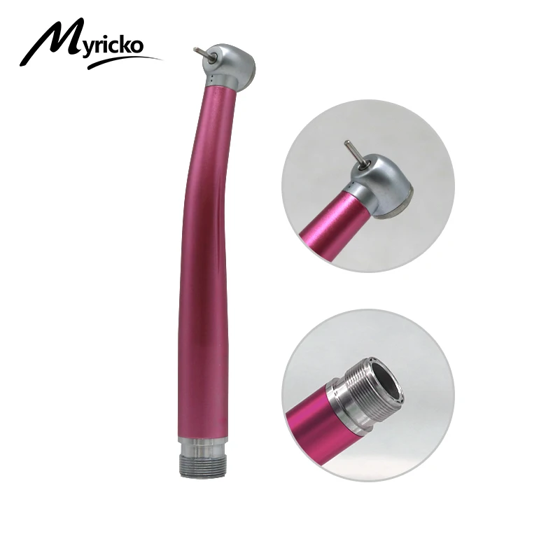 Dental Colorful High Speed Rotation Handpiece Ceramic Bearing Turbine 2/4 Holes Single Water Spray Destist Tips Dentistry Tools