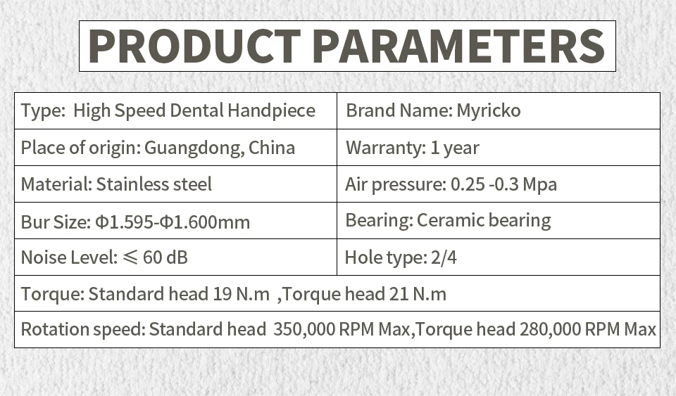 Dental Colorful High Speed Rotation Handpiece Ceramic Bearing Turbine 2/4 Holes Single Water Spray Destist Tips Dentistry Tools