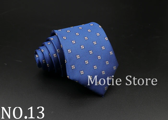 New Style Fashion Jacquard Floral Paisley Necktie Polyester Male Narrow Red Blue Tie Suit Shirt Gift For Men Accessory Gravatas