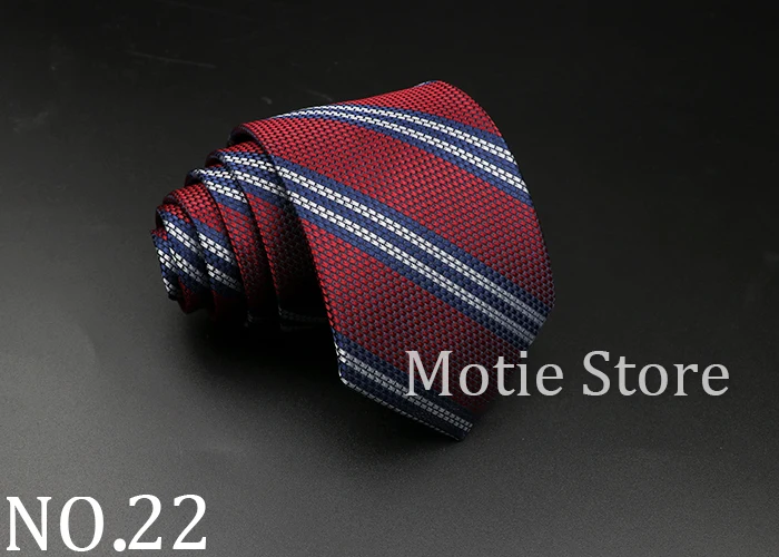 New Style Fashion Jacquard Floral Paisley Necktie Polyester Male Narrow Red Blue Tie Suit Shirt Gift For Men Accessory Gravatas