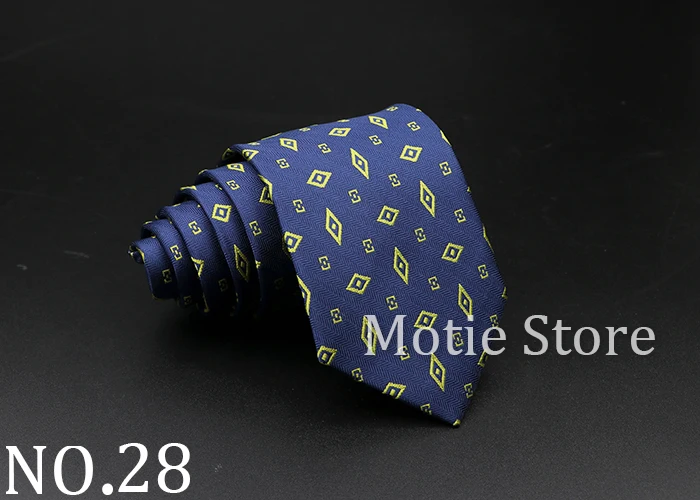 New Style Fashion Jacquard Floral Paisley Necktie Polyester Male Narrow Red Blue Tie Suit Shirt Gift For Men Accessory Gravatas
