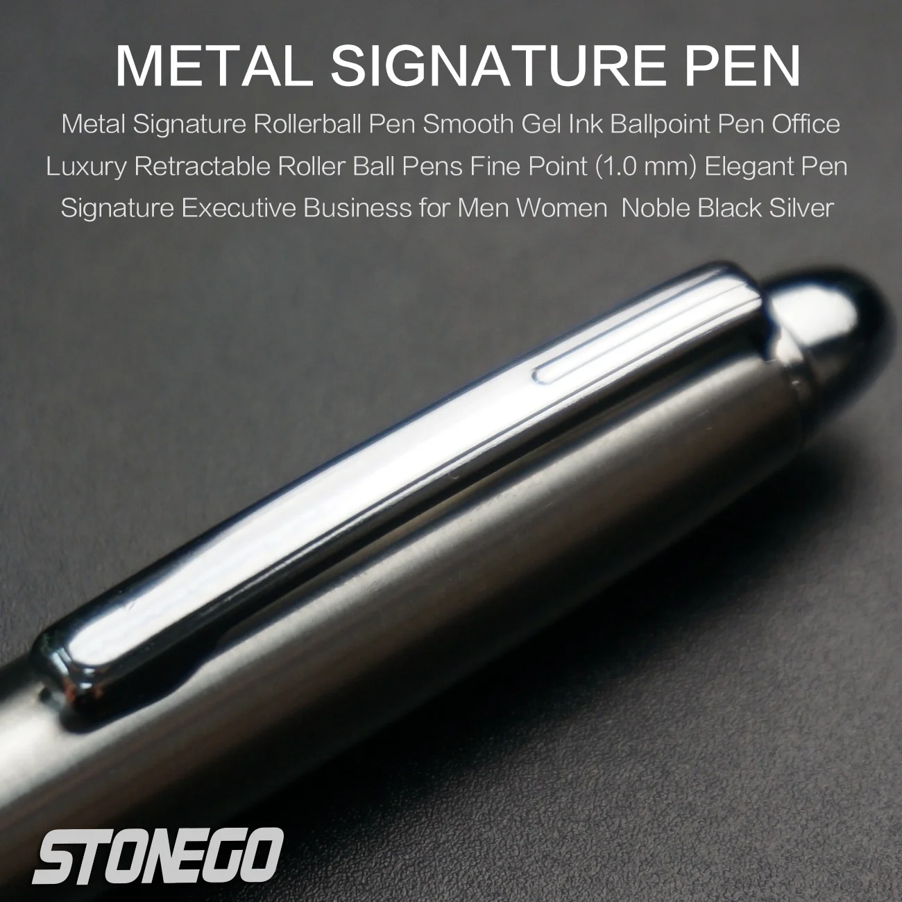 Ballpoint Pens Housing Retractable Ball Point Pen Smooth Writing Roller Ball Pen Elegant Signature Pen Gift Pens for Men Women