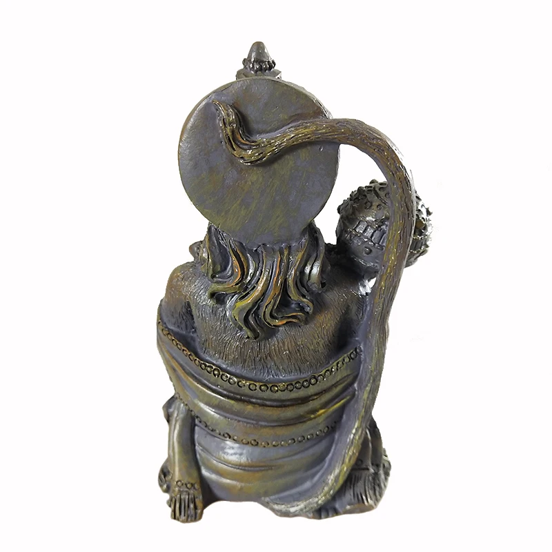 Stone Color Hanuman Statue Sculpture Big Resin Hindu Monkey God Buddha Statues Figurine Zen Home Garden Decoration Lucky Gifts