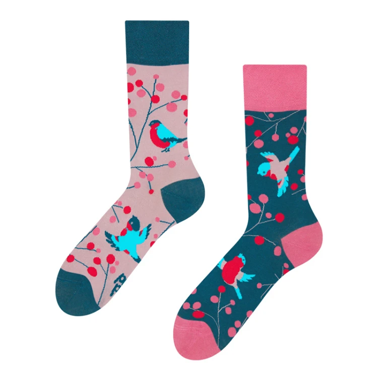 Cross Border New Spring/Summer Personalized Cartoon AB Fashion Socks Creative Cartoon Couple Cotton Socks
