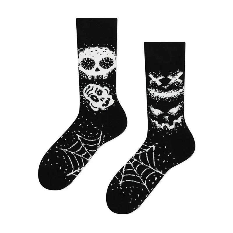 Cross Border New Spring/Summer Personalized Cartoon AB Fashion Socks Creative Cartoon Couple Cotton Socks
