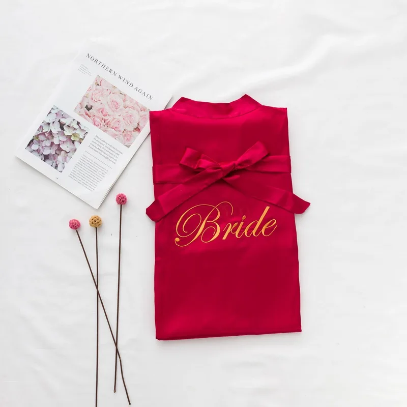 Summer Lace Sleepwear Bride&Bridemaid Wedding Robe Gown Solid Embroidery Kimono Bathrobe Women Casual Home Night Dress M L Xl
