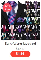 Fashion Red Blue Teal Floral Men Tie Set Necktie Handkerchief Cufflinks Wedding Gift Barry. Wang Tie Pin Brooches A-6074