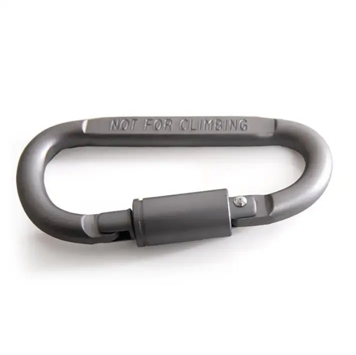 4Pcs Carabiner Travel Kit Camping Equipment Alloy Aluminum Survival Gear Camp Mountaineering Hook Outdoor Carabiner GYH