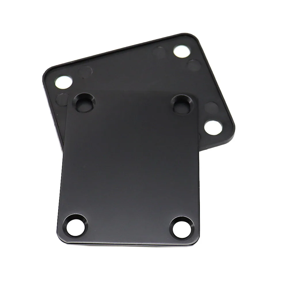 1Set Electric Guitar Neck Plate with Screws for ST TL Guitar Jazz Bass Replacement Guitar Accessories 7 Coloer