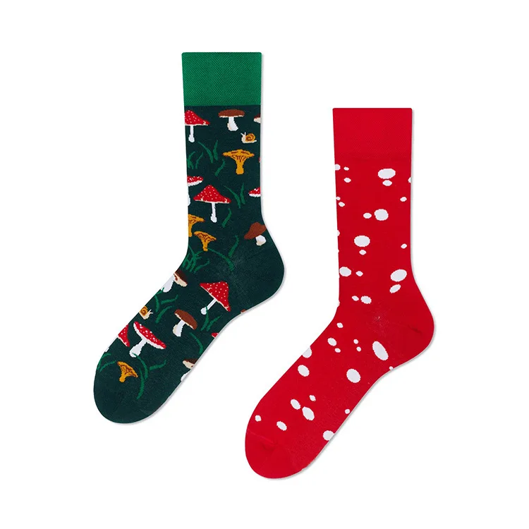 Cross Border New Spring/Summer Personalized Cartoon AB Fashion Socks Creative Cartoon Couple Cotton Socks