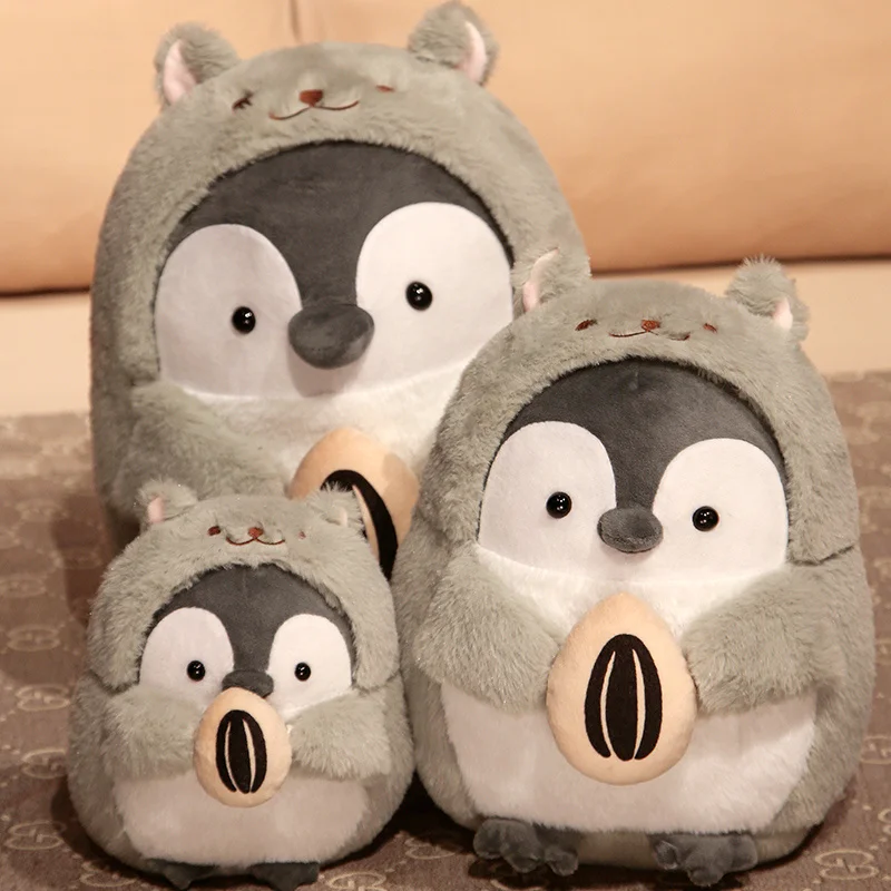 Sweet Plush Penguin Dolls Cute Animal Pillow Stuffed Soft Toys for Children Kids Birthday Decor Appease Gifts