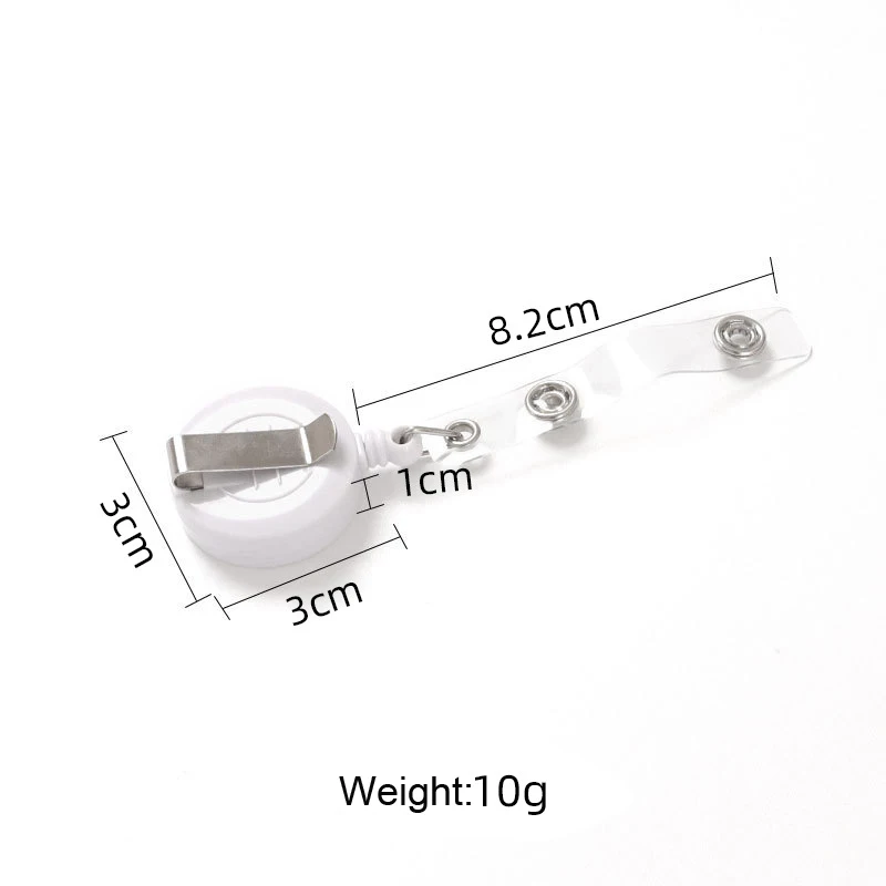 Doctor Nurse Horizonal Women's Lanyards ID Card Holder Badge Holders Hang Rope Lanyard Amusing Card Case Retractable Clip