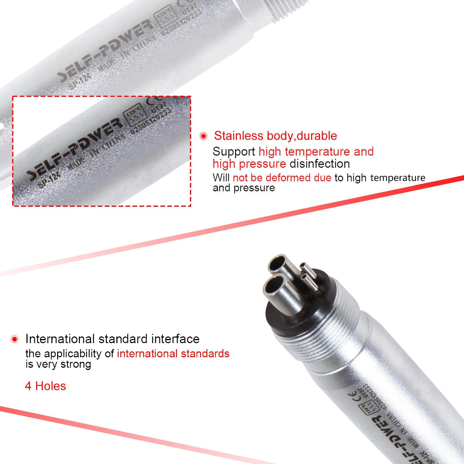 Promotion Price! Dental High Handpiece Turbine 4 Hole Clean Head Standard Head Cartridge Rotor For Free Shipping