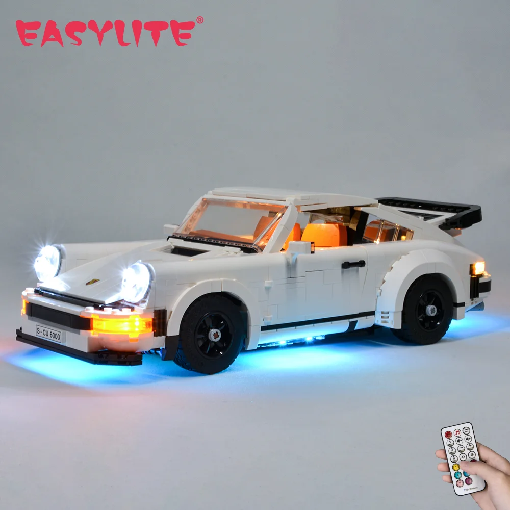 EASYLITE LED Light Kit For 10295 Creator Expert Car Illumination Toys Only Lighting Set No Blocks