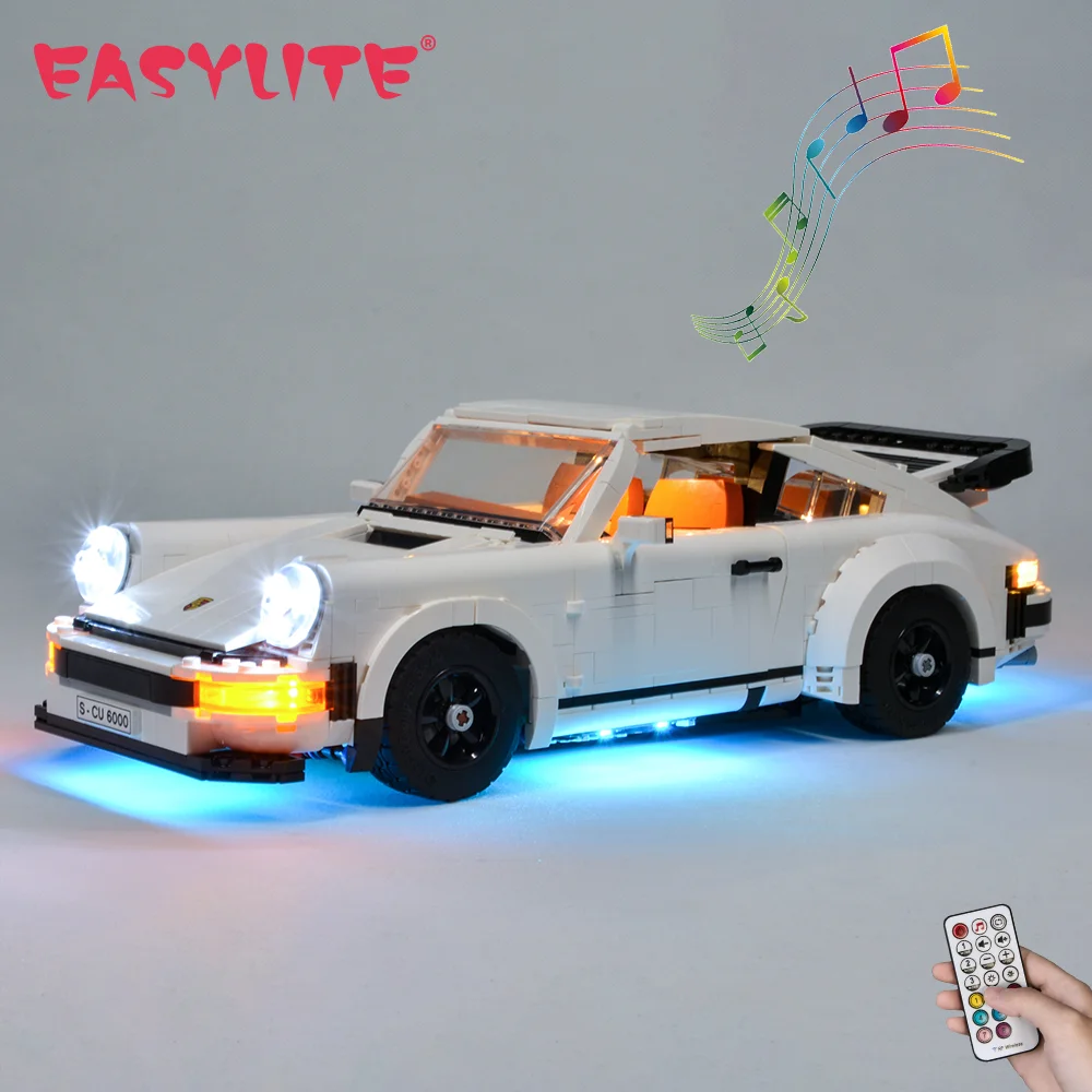EASYLITE LED Light Kit For 10295 Creator Expert Car Illumination Toys Only Lighting Set No Blocks
