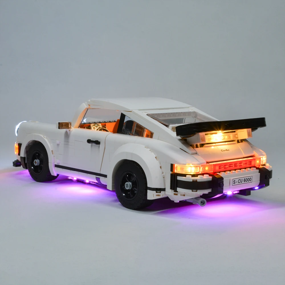 EASYLITE LED Light Kit For 10295 Creator Expert Car Illumination Toys Only Lighting Set No Blocks