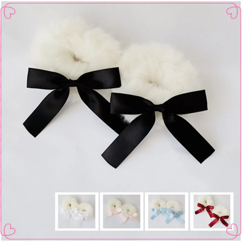 LOLITA headwear Japanese fur hair ring accessories maid hair accessories headwear cosplay