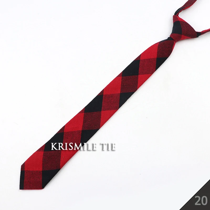 Fashion School Skinny Ties For Boys Girls Casual Cartoon Animal Solid Color Floral Plaid Necktie Simple Lazy Slim Student Tie