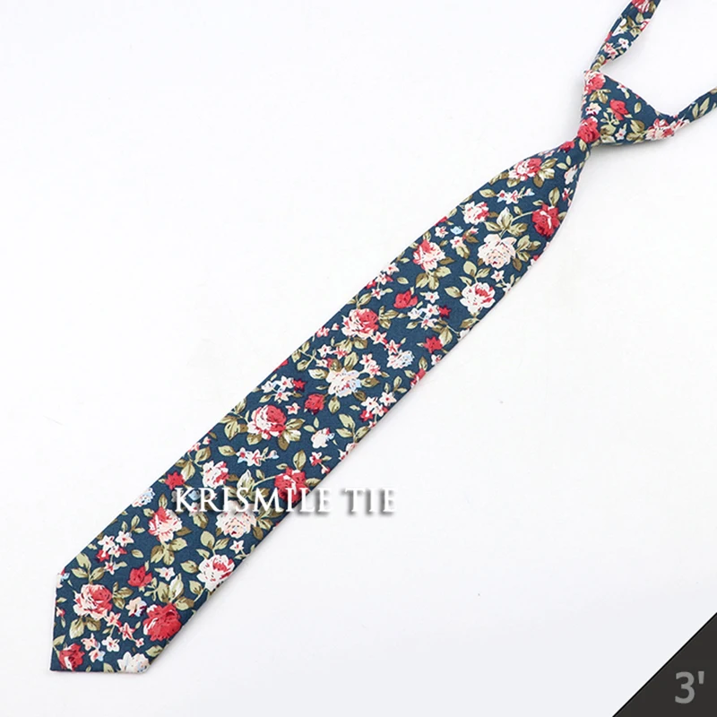Fashion School Skinny Ties For Boys Girls Casual Cartoon Animal Solid Color Floral Plaid Necktie Simple Lazy Slim Student Tie