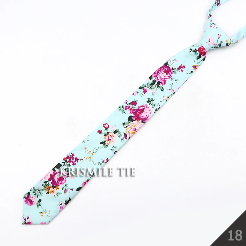 Fashion School Skinny Ties For Boys Girls Casual Cartoon Animal Solid Color Floral Plaid Necktie Simple Lazy Slim Student Tie