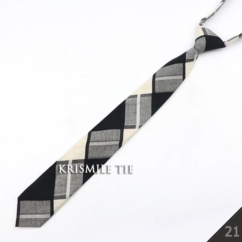 Fashion School Skinny Ties For Boys Girls Casual Cartoon Animal Solid Color Floral Plaid Necktie Simple Lazy Slim Student Tie