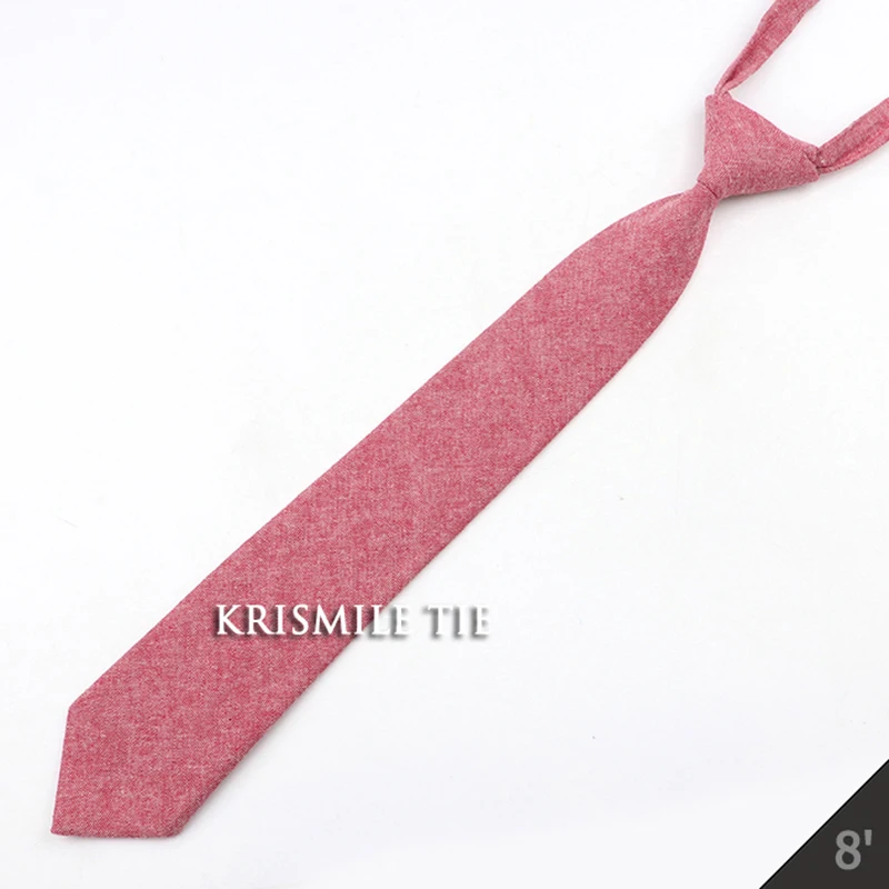Fashion School Skinny Ties For Boys Girls Casual Cartoon Animal Solid Color Floral Plaid Necktie Simple Lazy Slim Student Tie