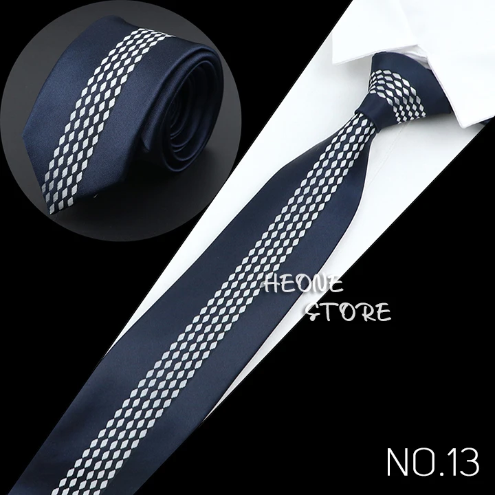 New Mens Luxury Neck Tie Fashion Jacquard Woven Skinny Slim 6cm Black Blue Floral Paisley Necktie Banquet Party Shirt Gift