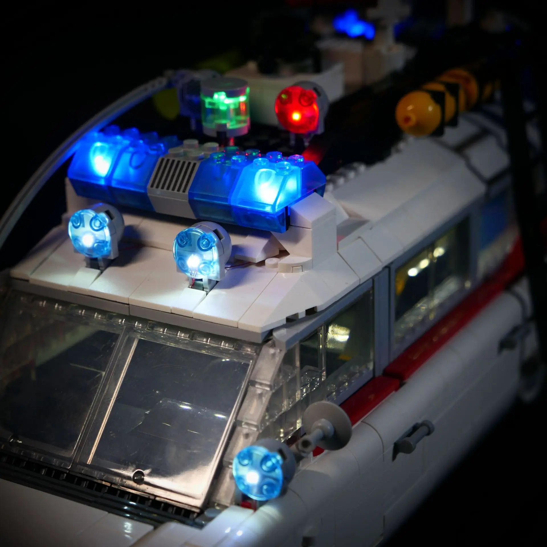 Led Light Kit For 10274 GHOSTBUSTERS ECTO-1 Building Blocks Bricks (Only LED Included)