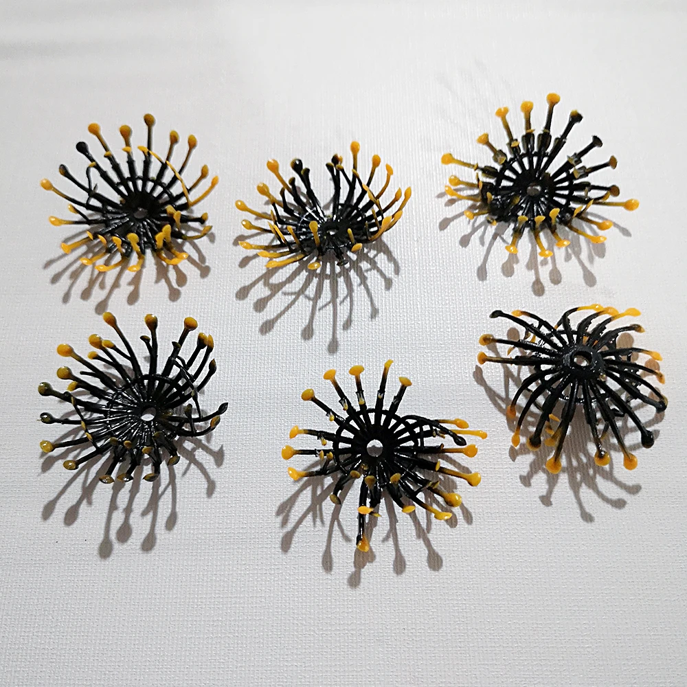 20pcs Daisy DIY Flower Wedding Christmas Home Decoration Artificial Plastic Plant Wall Decoration Miniature Garden Decoration