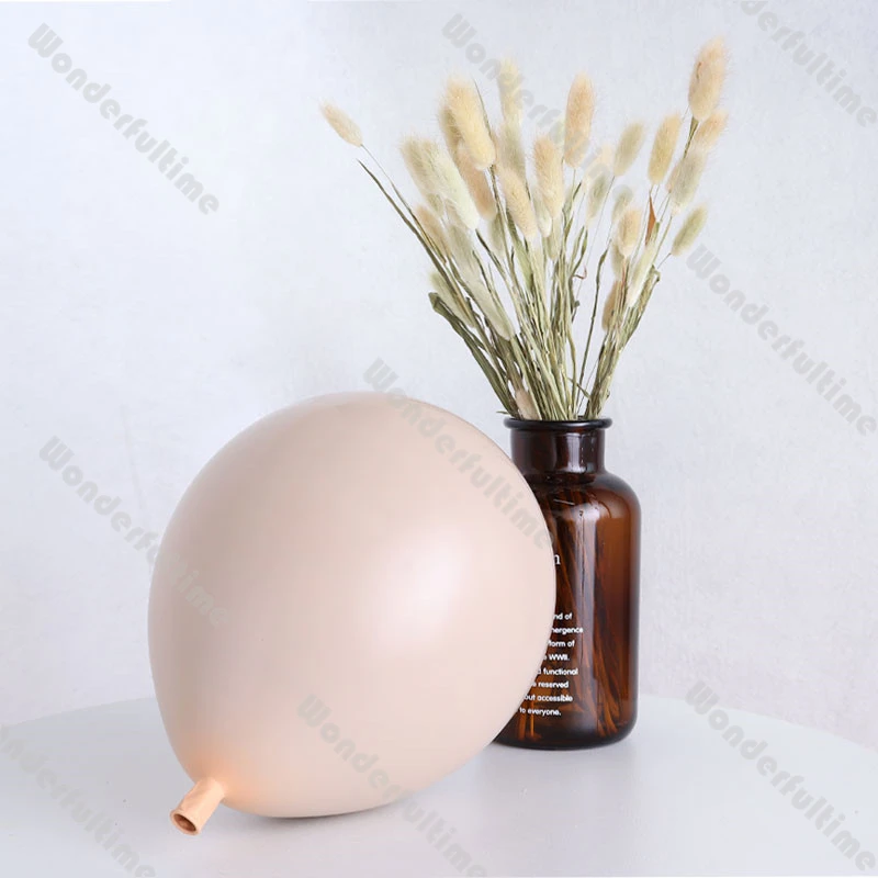 5/10/12/18inch Doubled Balloons Decoration Double Blush Nude Dusty Pink Rose Gold Balloon Garland Arch Kit DIY Baby Shower Decor
